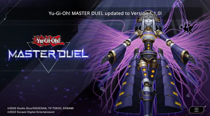 Yu-Gi-Oh! MASTER DUEL updated to Version 1.1.0