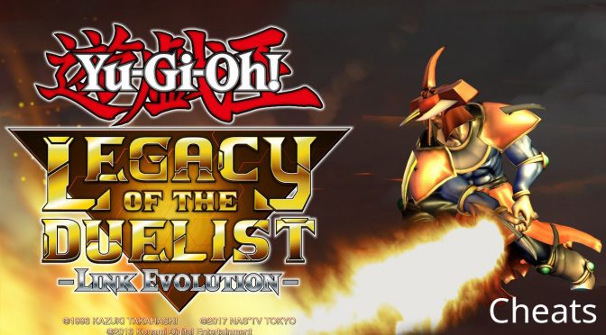 Yu-Gi-Oh! Legacy of the Duelist: Link Evolution - Cheats
