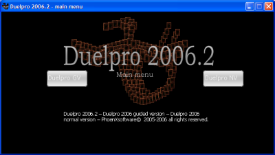 Duelpro 2006.2 Calc