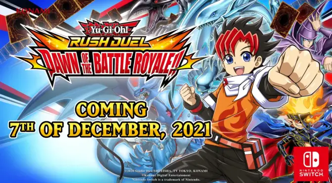 Yu-Gi-Oh! Rush Duel: Dawn of the Battle Royale!! launches December 7 on Nintendo Switch
